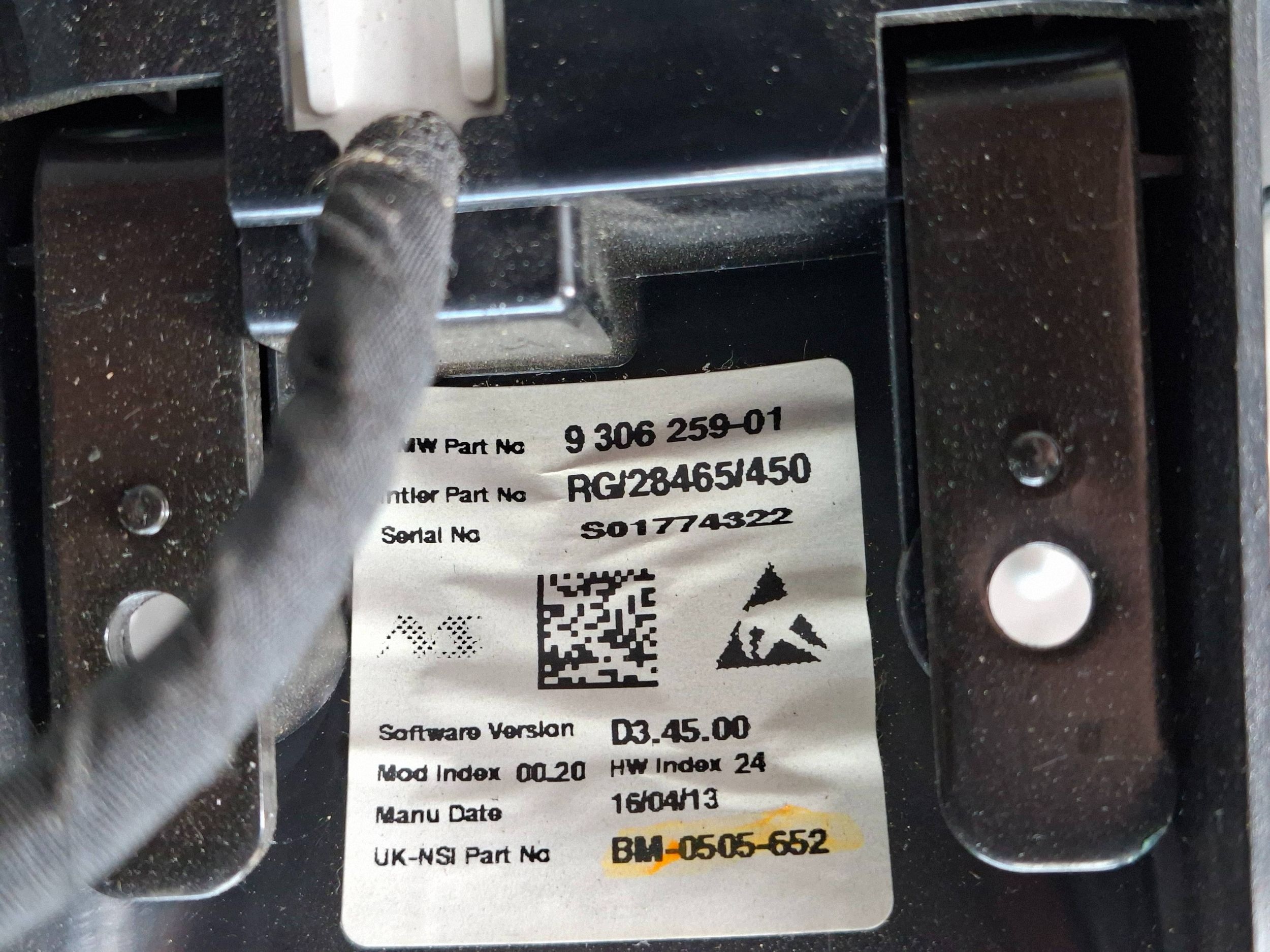 tachimetro MINI COOPER R56 06- benzina 9306259
