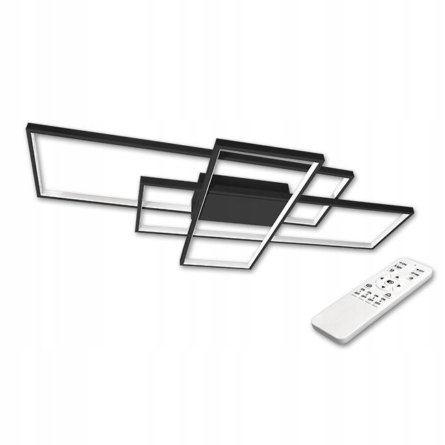 Stropná Lampa Stropné Svietidlo Led Luster Diaľkový Ovládač Pamäť Farby Svetla Dekorácia