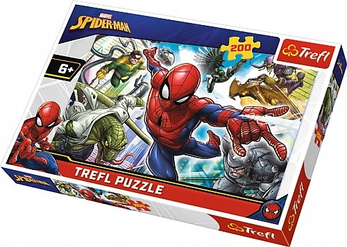 

Trefl Puzzle 200EL Spiderman Urodzony Bohater