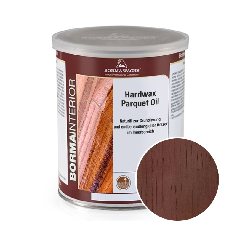 Tvrdý Vosk Olejový Borma Wachs Barva 33 Tmavý mahagon 1L