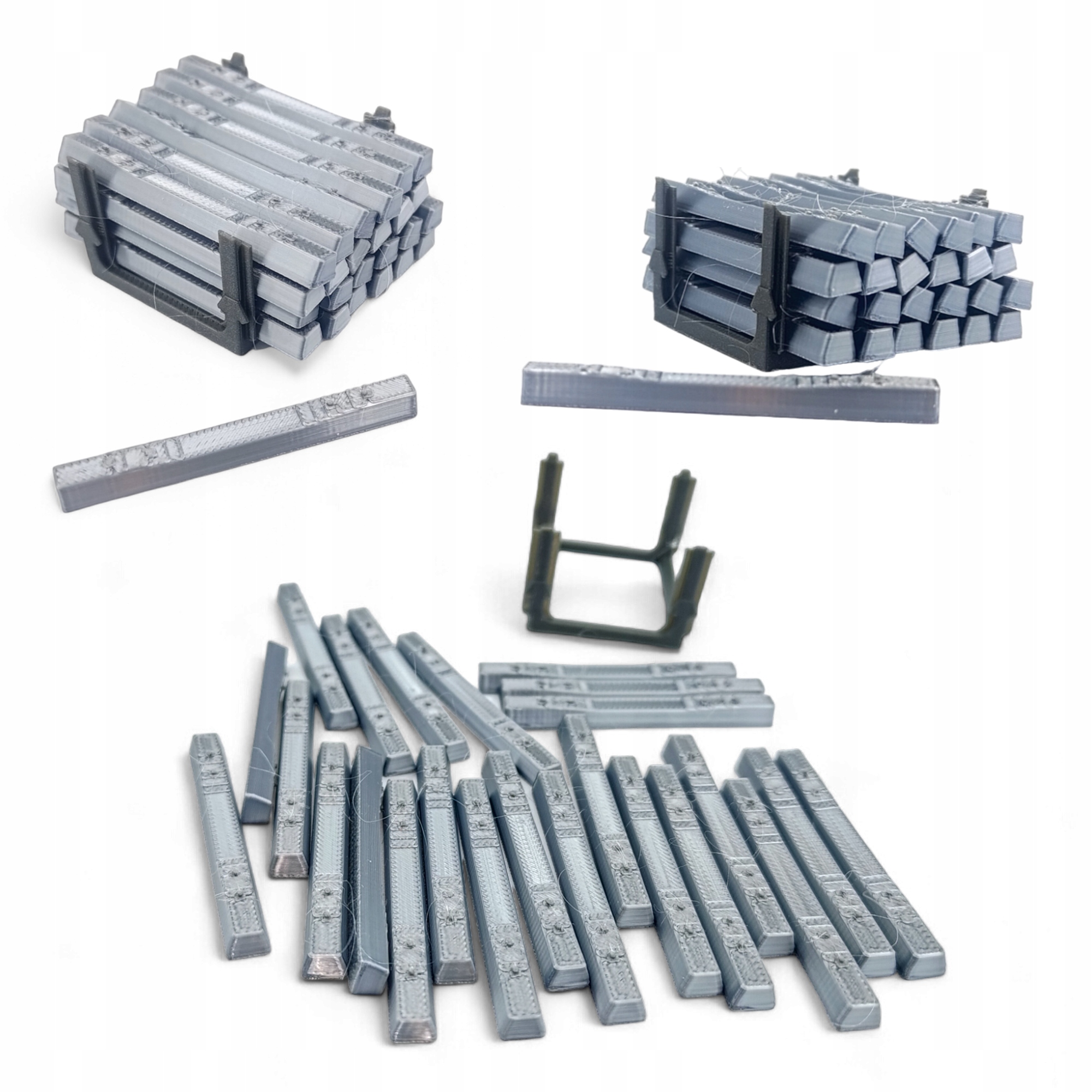 ZESTAW PODKŁADÓW KOLEJOWYCH 1:43 – DO DIORAMY I MODELI