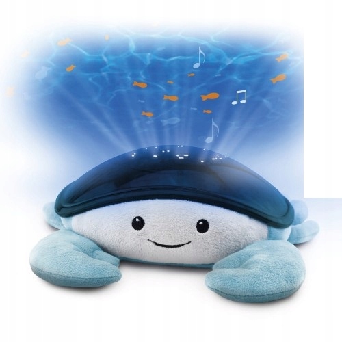 Lampka projektor Zazu niebieski Ocean Krab