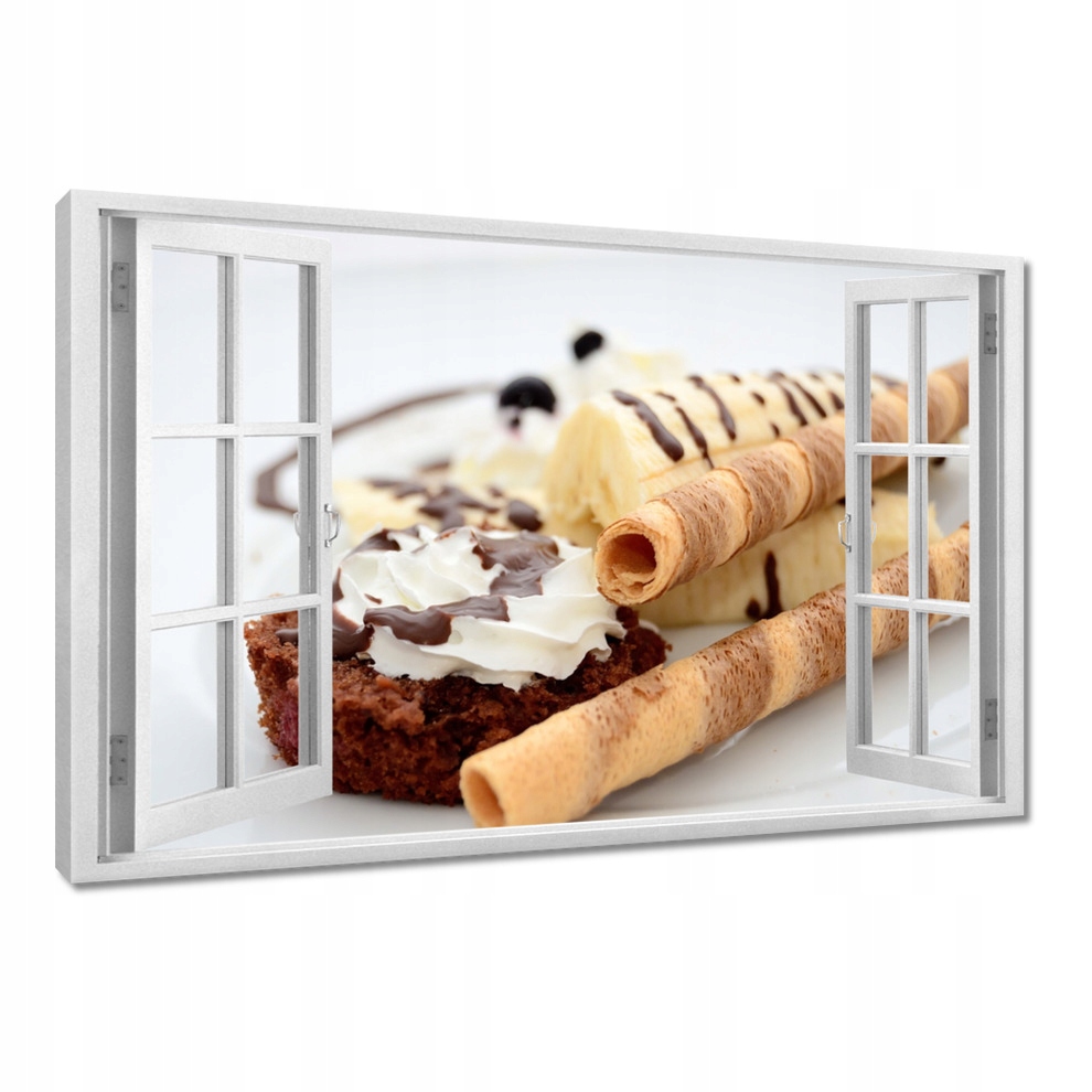 

Obrazy 120x80 Rurka z kremem