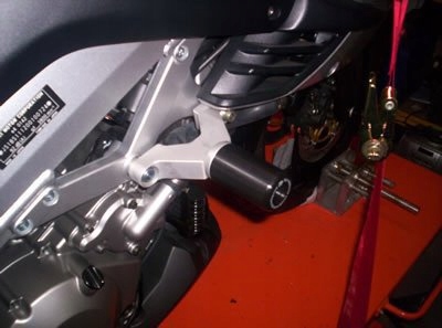 Crashpady Classic Rg Racing Kawasaki KLV1000 Čierne