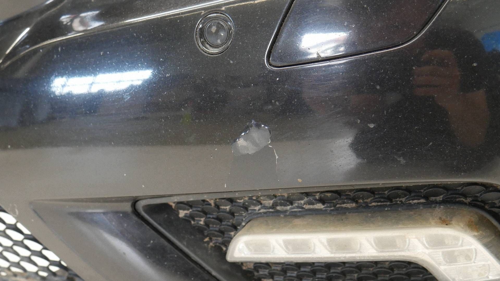 bumper front front complete MERCEDES W207 LAKIER 197