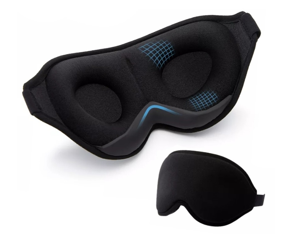 Opaska na oczy 3D ZACIEMNIAJĄCA DO SPANIA