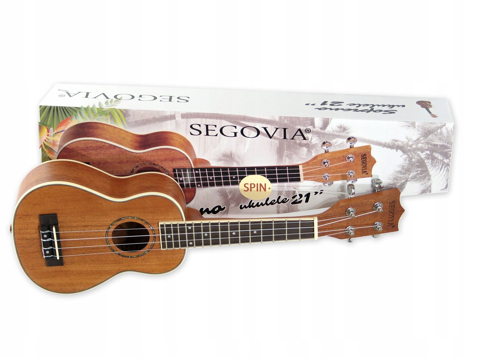 

Ukulele sopranowe Segovia. Lepszy model +dodatki