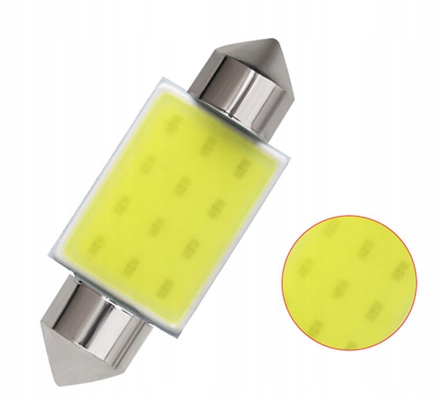 

Żarówki C5W/C10W Led Cob! Diody Led 36mm