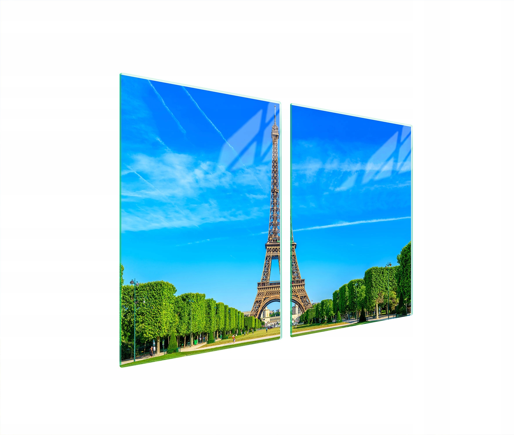 Ochranná Skleněná Deska Do Kuchyně 2x45x52 Paříž Tvrzené Sklo