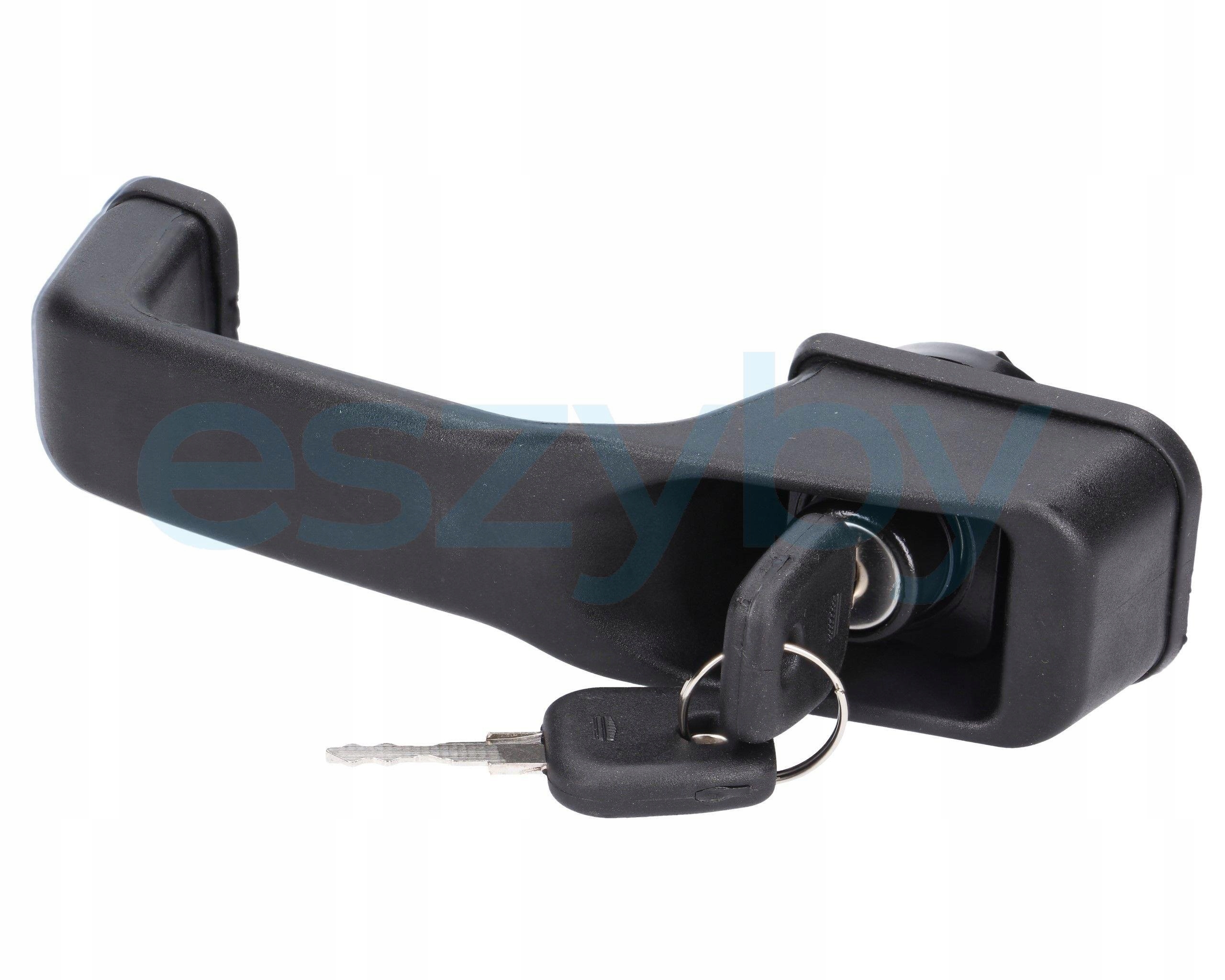 klika s tlačítkem a klíčem, 136mm traktor