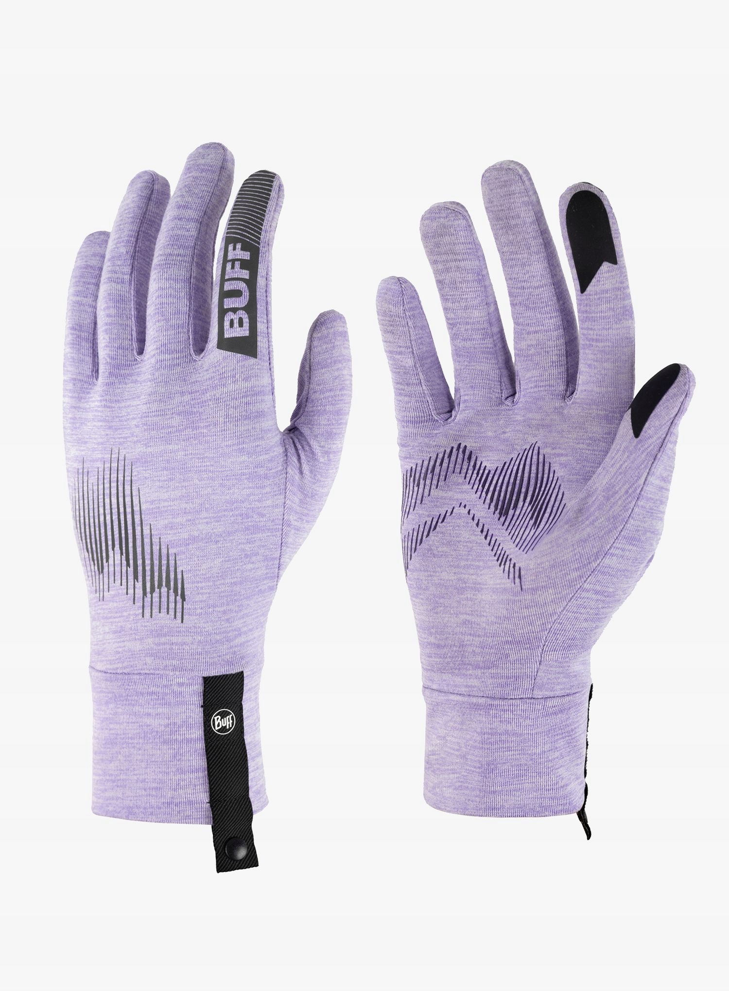 Běžecké rukavice Buff Dryflx Gloves iris S