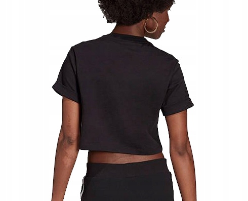 KOSZULKA DAMSKA ADIDAS LACE TEE CZARNA TOP R. M Model ADICOLOR