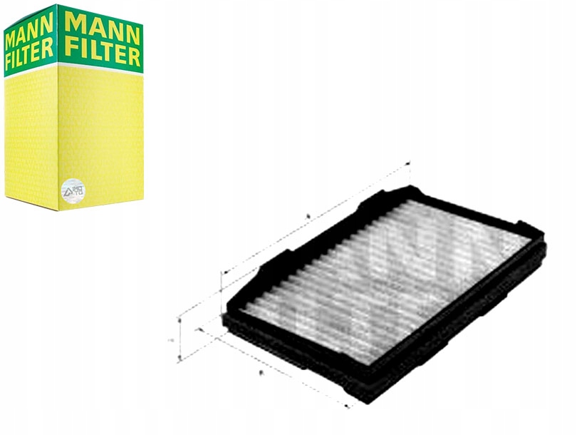 Mancuk 33 001 Kabinový Filtr S Aktivním Uhlím Daf X Asistent řidiče #33