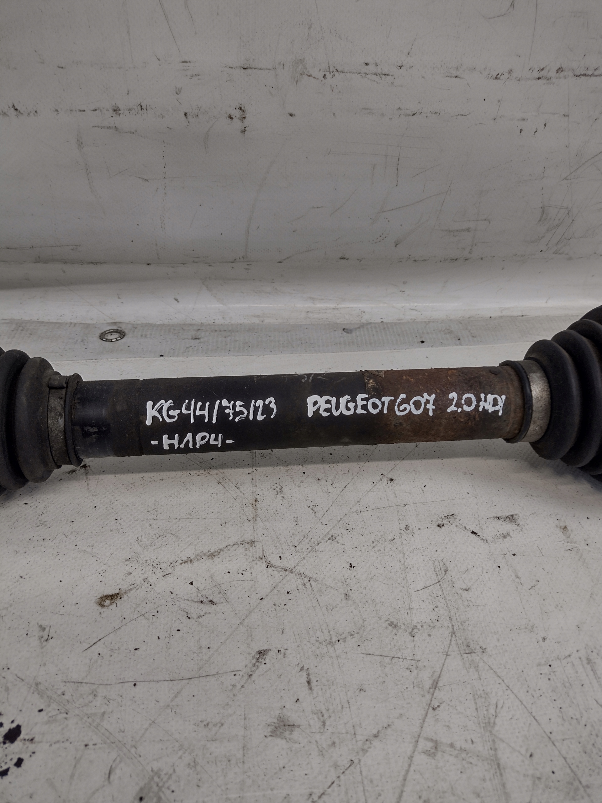 semi-axis right long PEUGEOT 607 2.0 16V 03r.