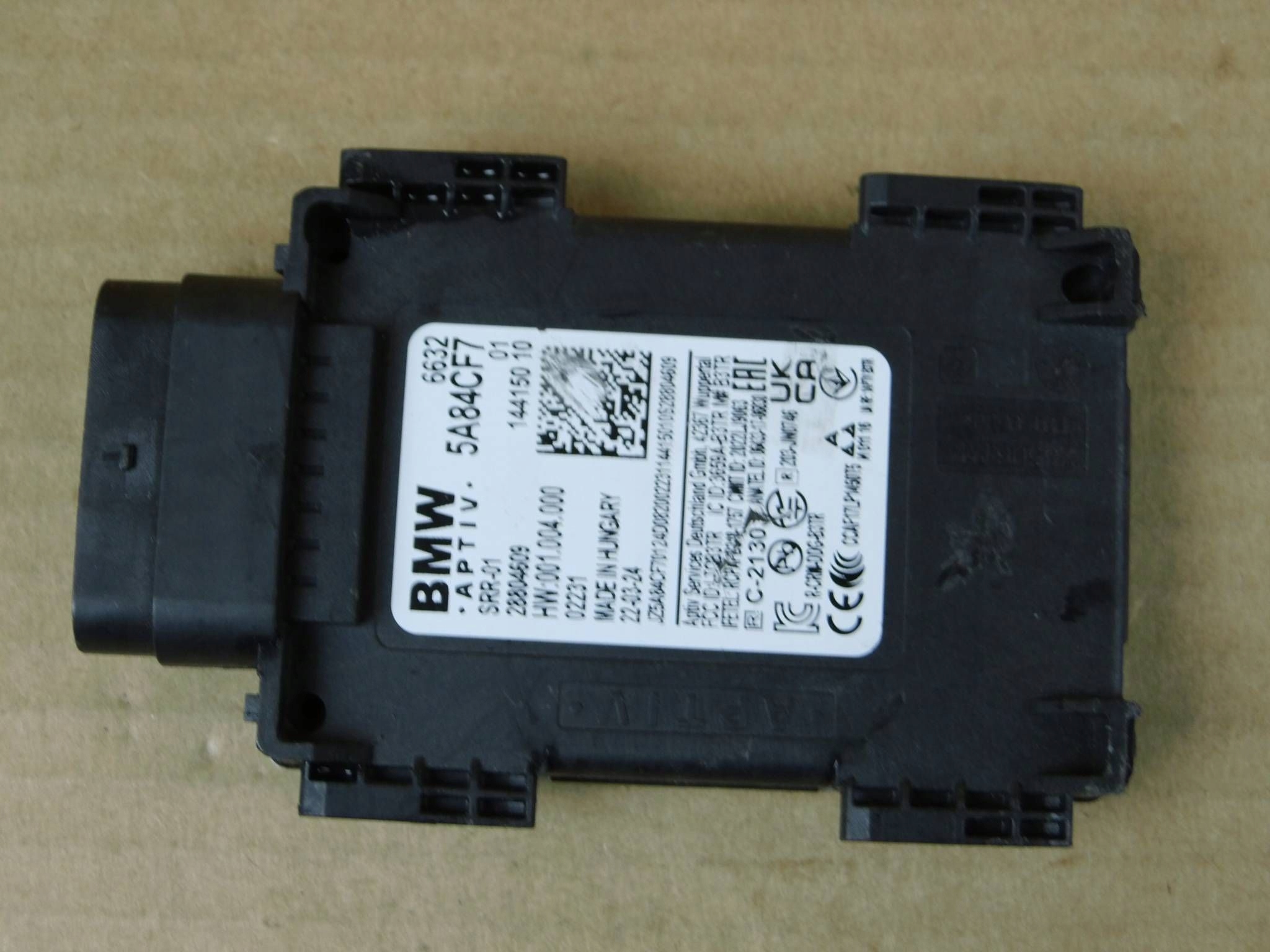 BMW 1 F40 3 G20 5 G30 sensor radar module martwego pola changes supports 5A84CF7