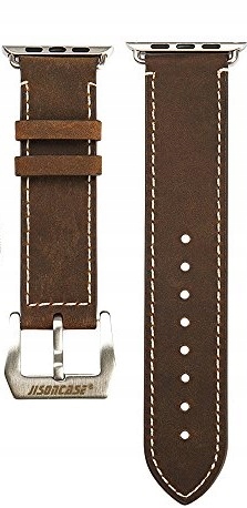 

Bransoleta Pasek skórzany do iWatch Brąz 38 mm