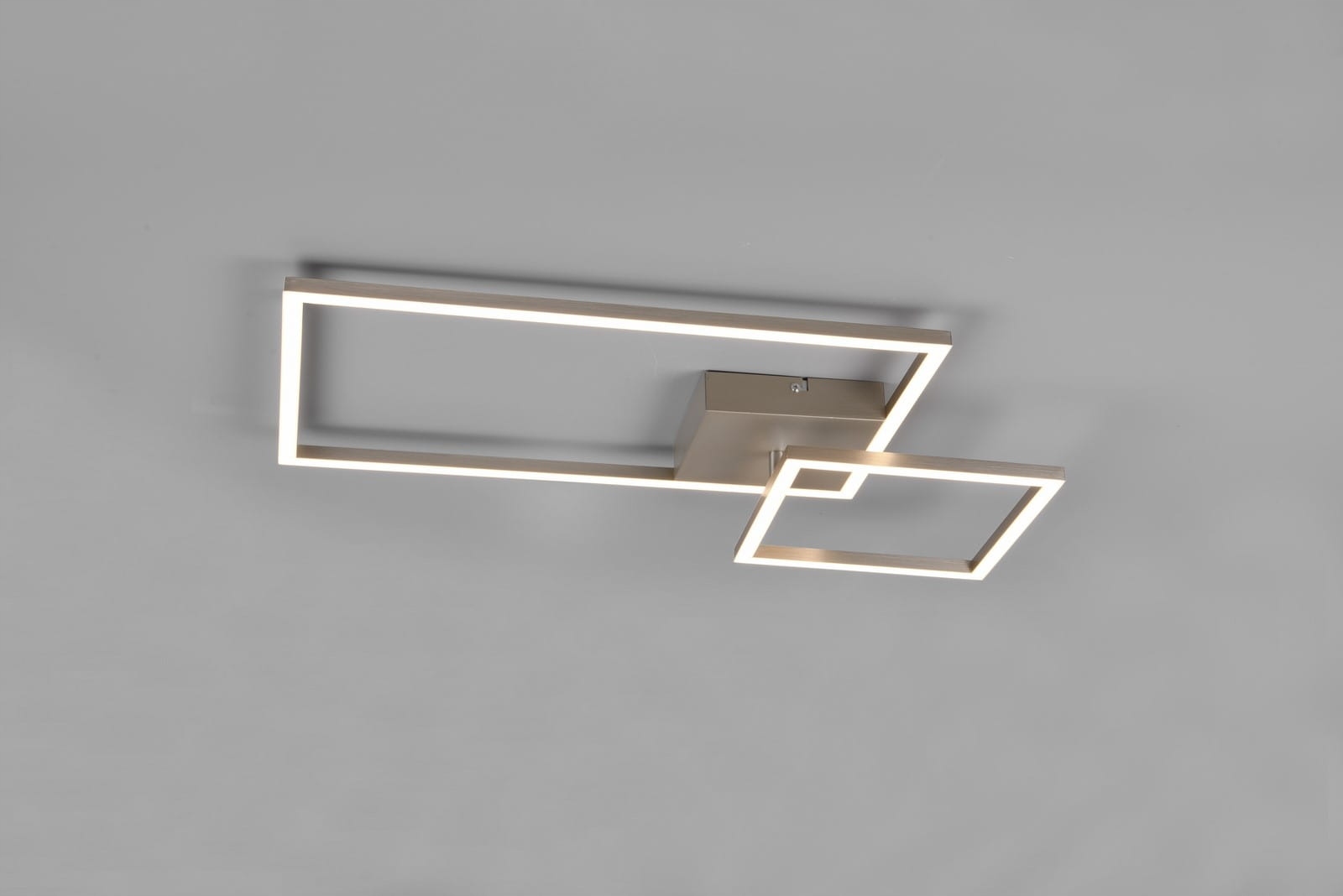 stropní svítidlo Led lustr moderní stříbrná Rl