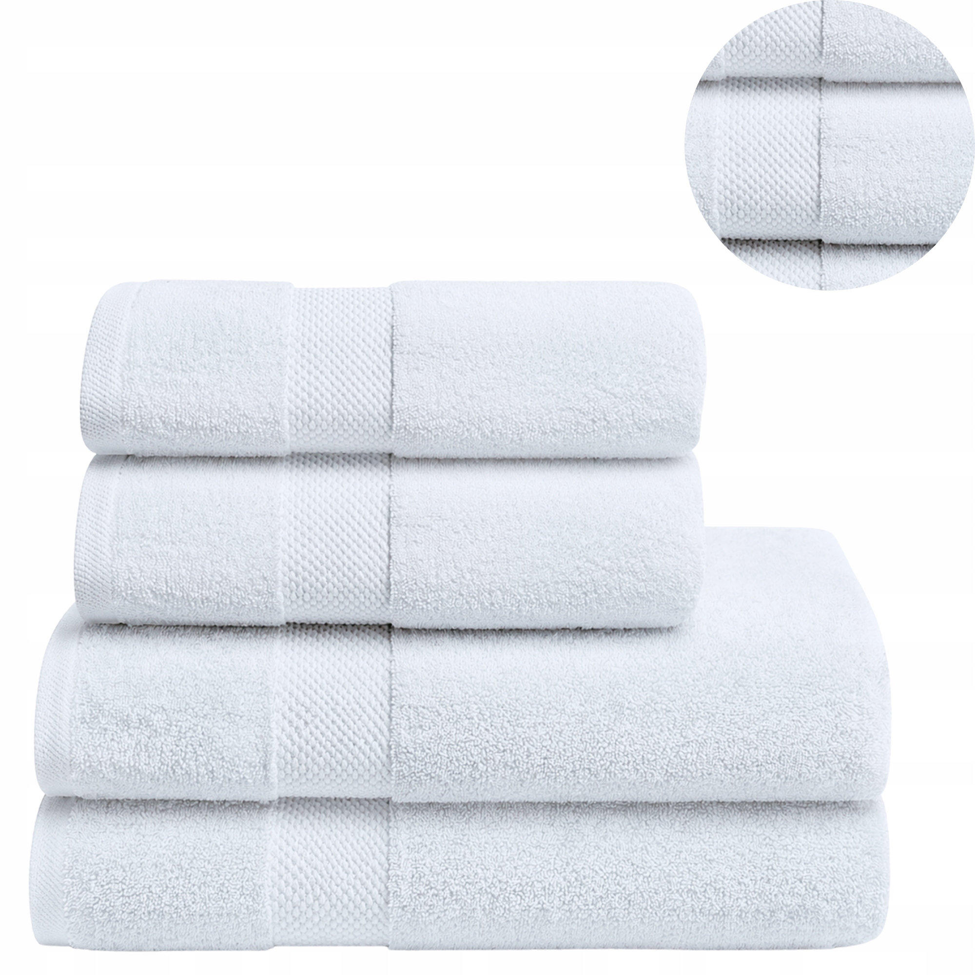 Sada 4 osušek 2x 70x140 2x 50x100 bavlna 500g Spa sada