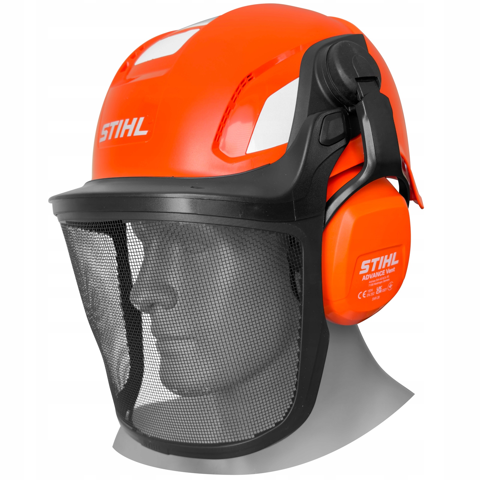 Kask Hełm Ochronny Stihl Advance Vent Przyłbica Osłona