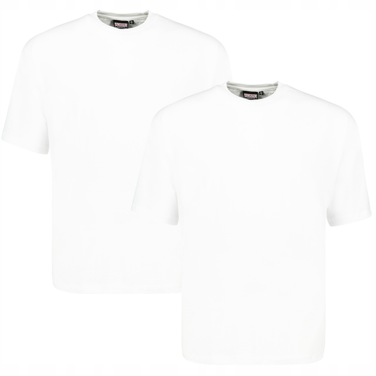 Adamo tričko pánské 129420 balení 2ks comfort fit 7XL bílá
