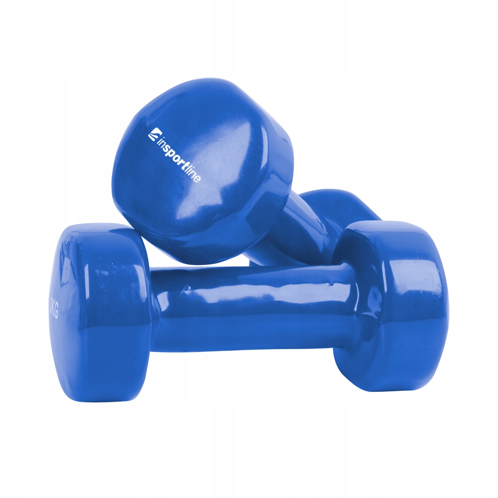 

Hantle Winylowe inSPORTline Fitness 2 x 2 kg