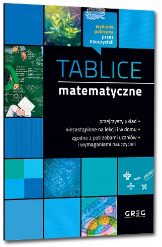 Tablice matematyczne Miękka oprawa Greg