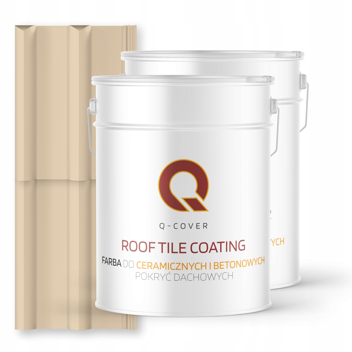 Farba Na Keramické Strechy Krémová Podložka Ral 1015 74 m2 Lesk