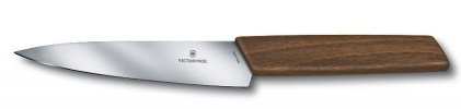 Swiss Modern Kuchynský nôž, 15 cm, orechové drevo Victorinox 6.9010.15G