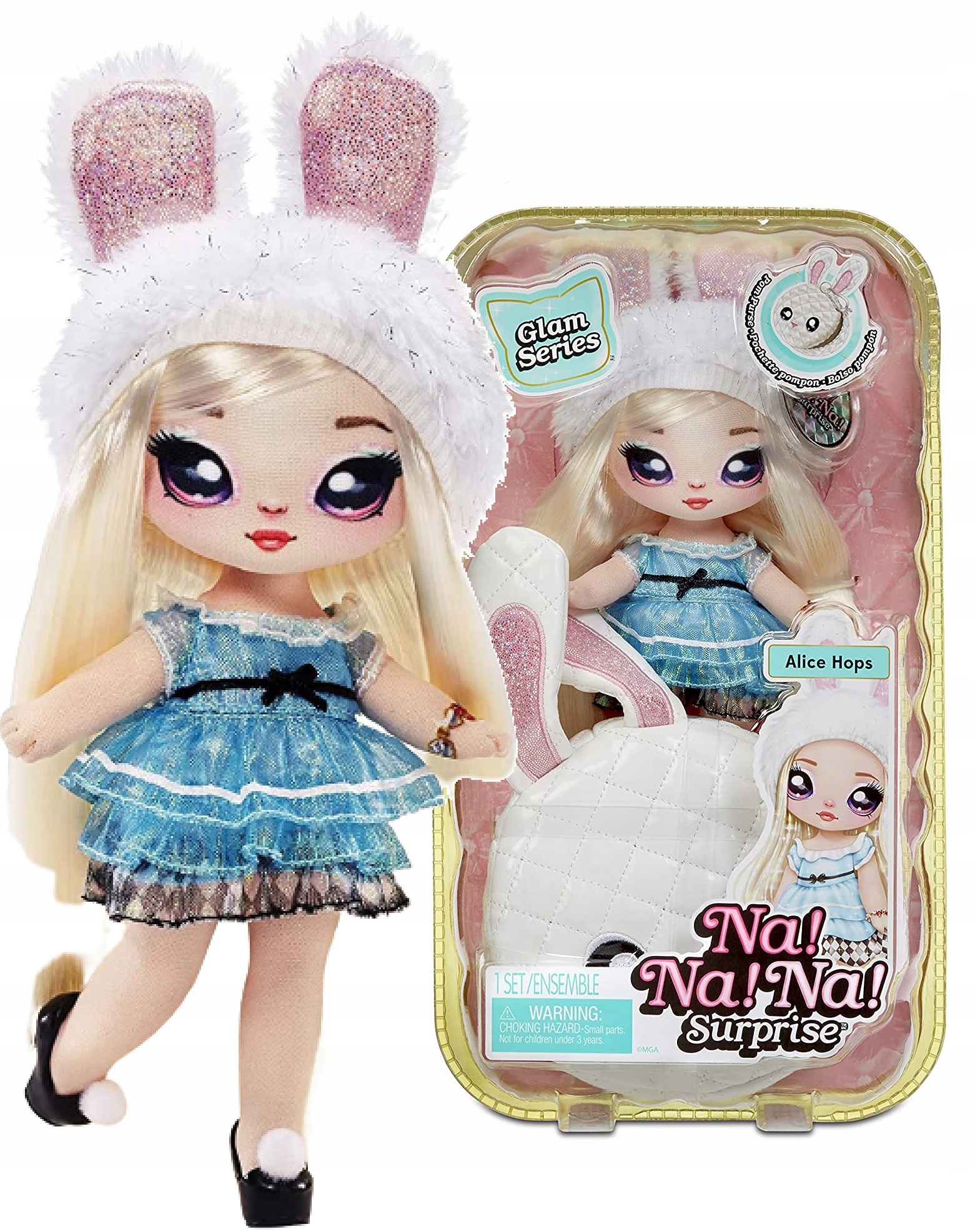 

Lalka NaNaNa Surprise Glam Alice Hop 2-in-1