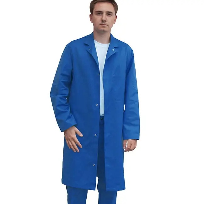 Pánská modrá zástěra 50