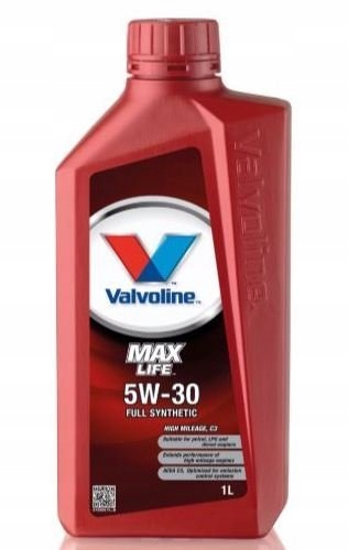 

Valvoline 5W30 1L. Maxlife