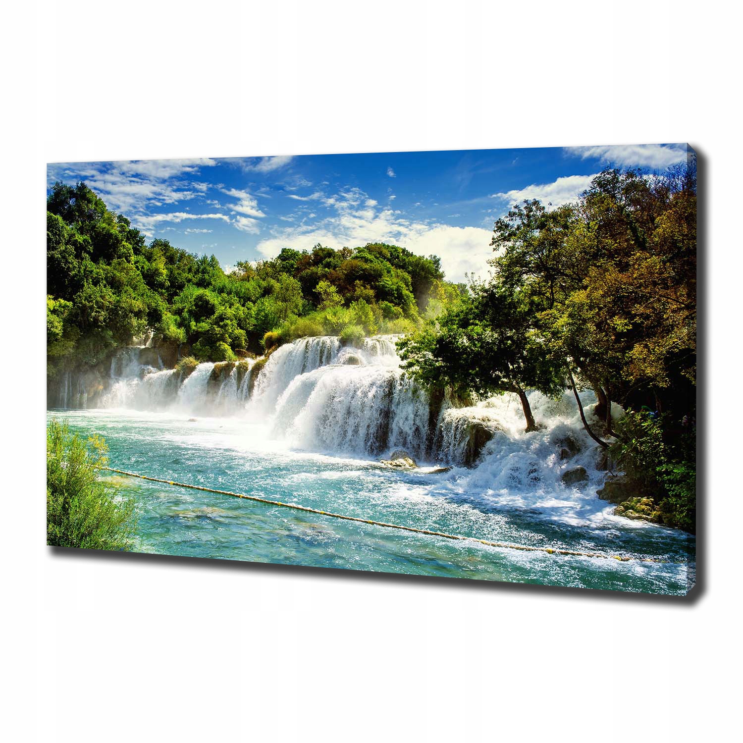 

Foto obraz na płótnie Wodospad Krka 100x70 cm