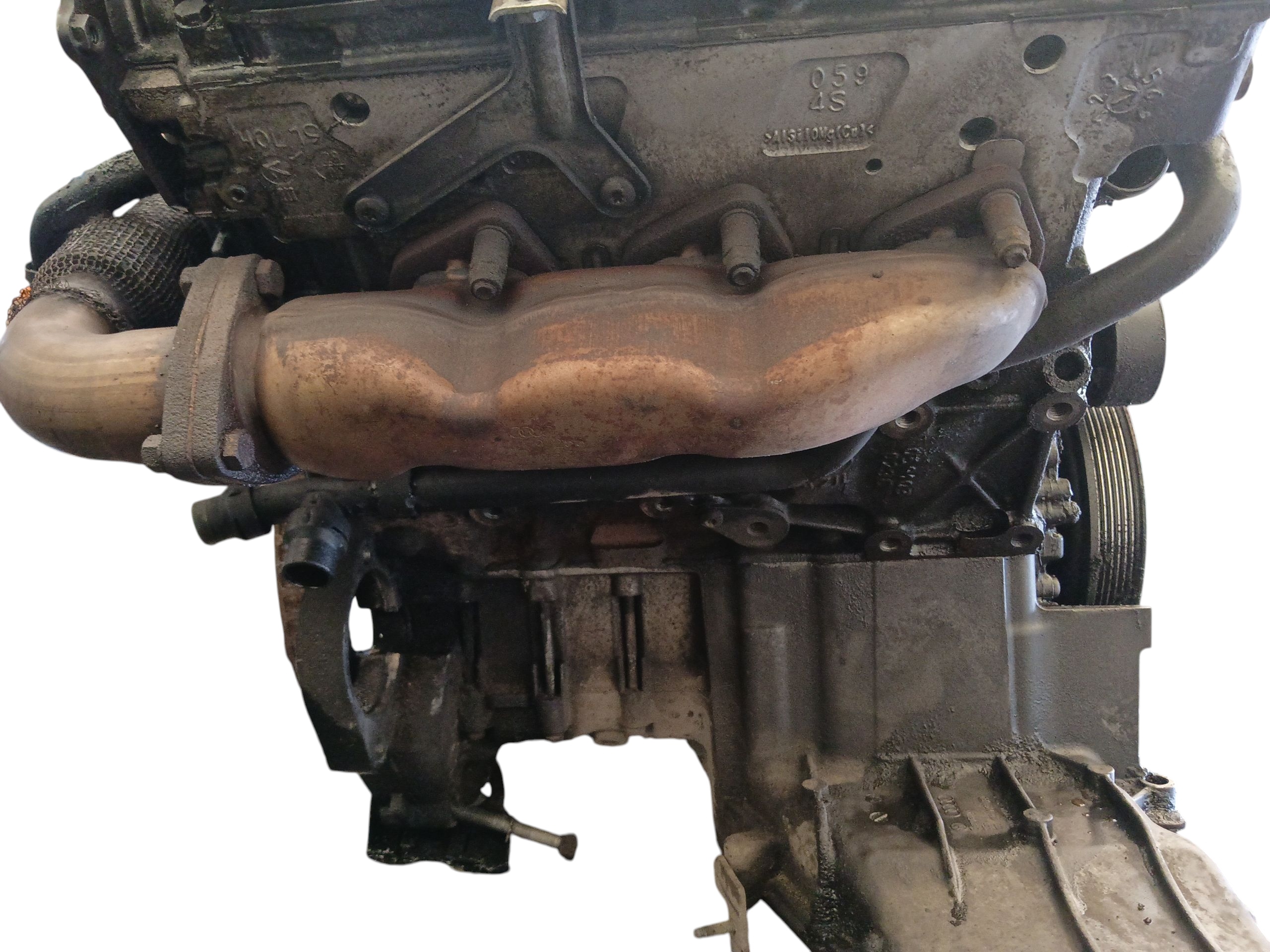 engine pillar AUDI A6 C6 3.0 TDI 240KM 176kW CDYA CDY 228 TYS