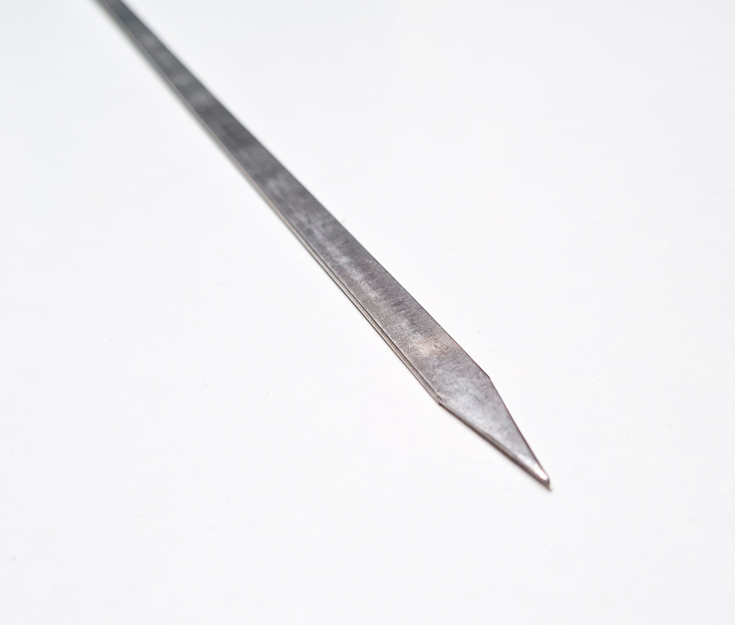 Szpikulce do szaszłyków nierdzewne 12szt/55cm/8mm Rodzaj patyki do szaszłyków