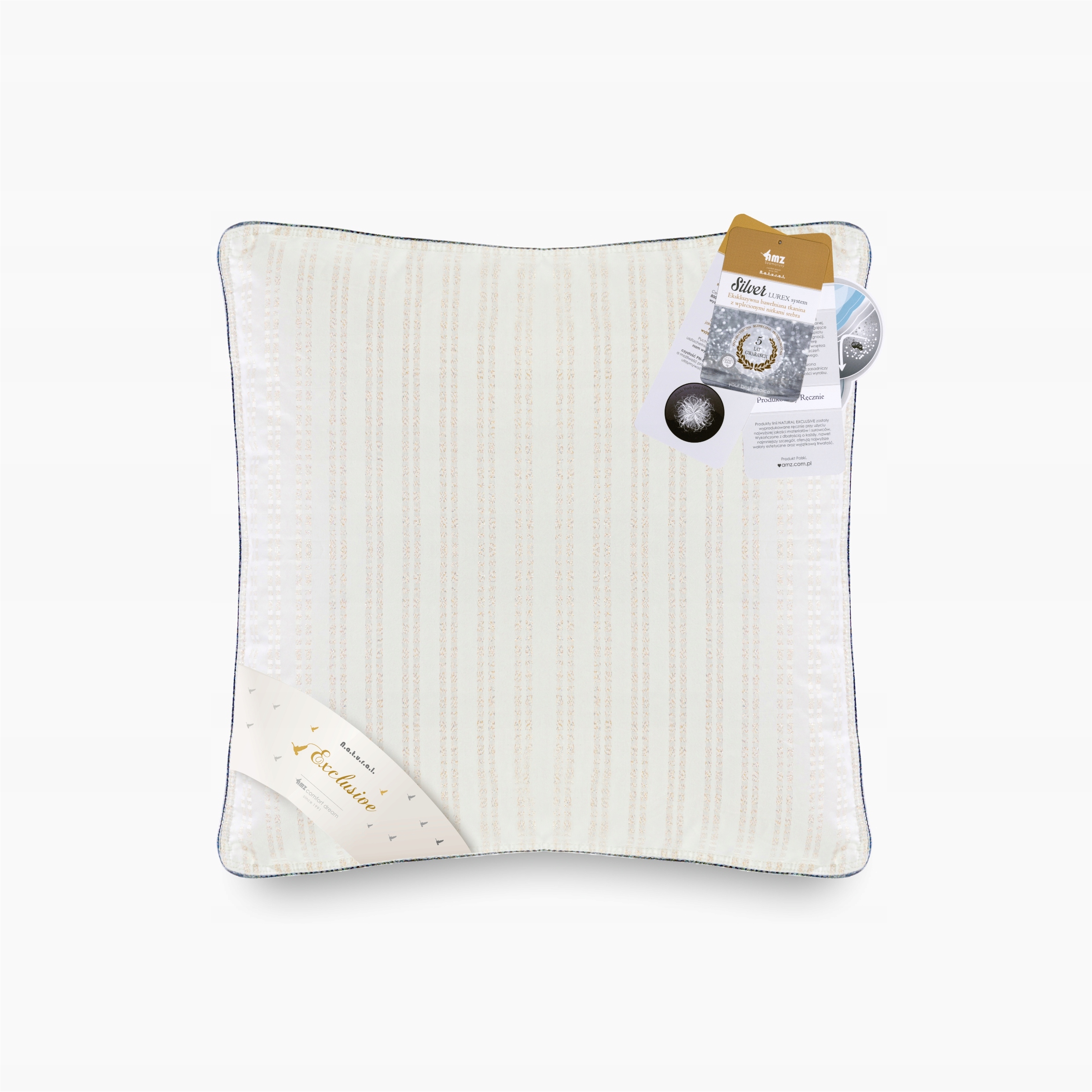 Polštář Silver Prestige 100% peří 40x40