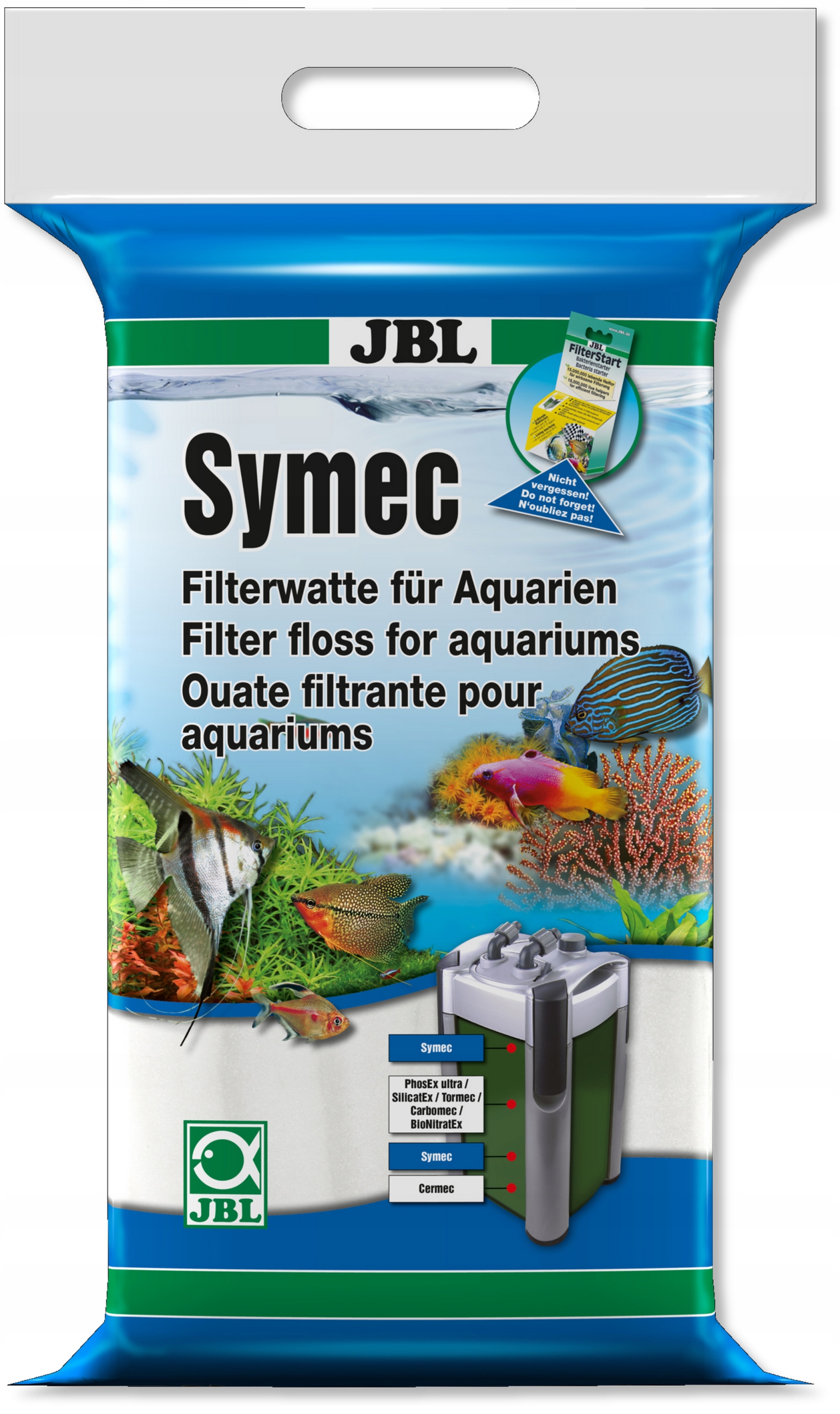 

Jbl Symec 250g wata filtracyjna wkład filtracyjny