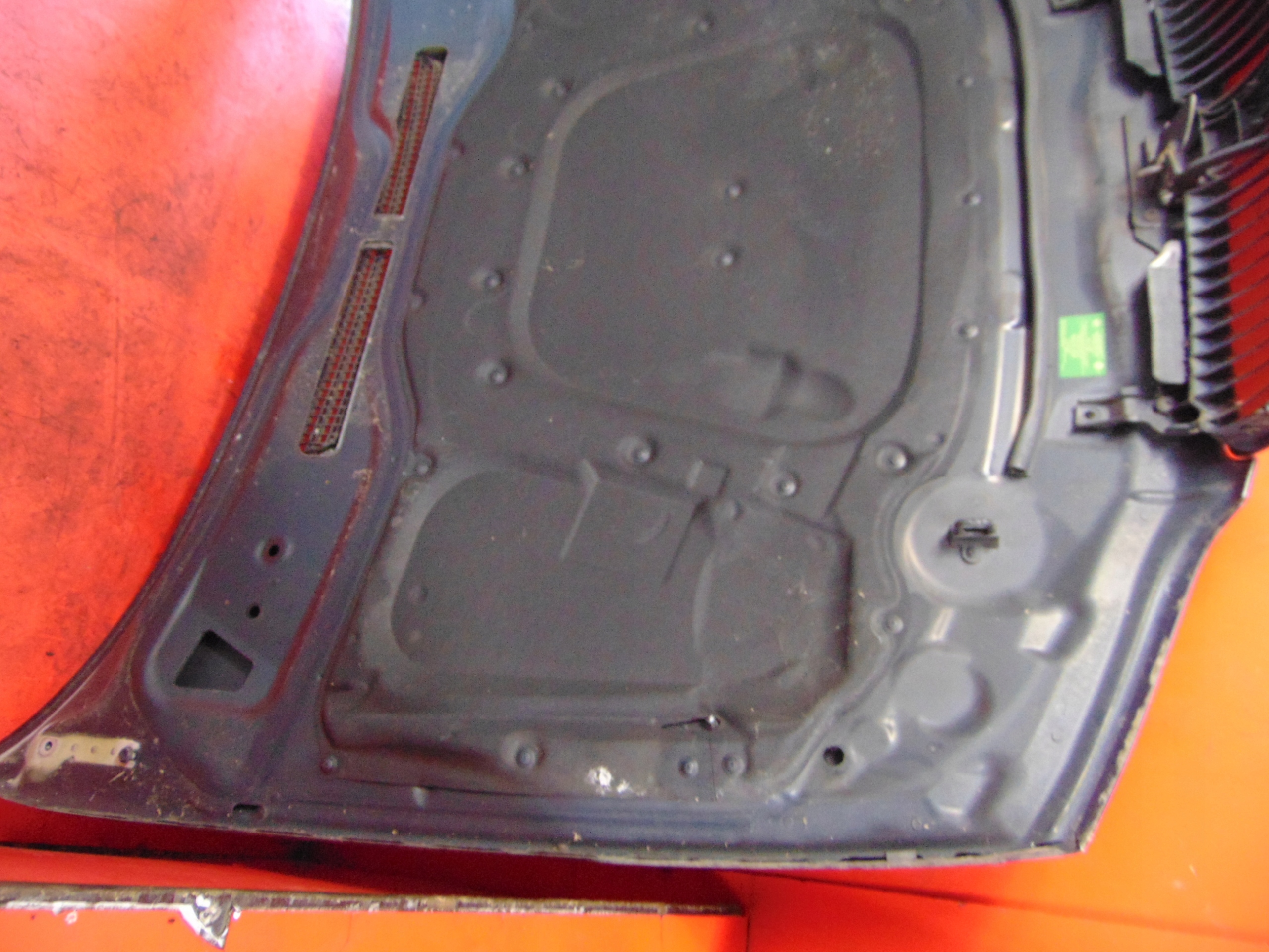 BMW 7 E65 E66 bonnet cover trunk door of the engine 490