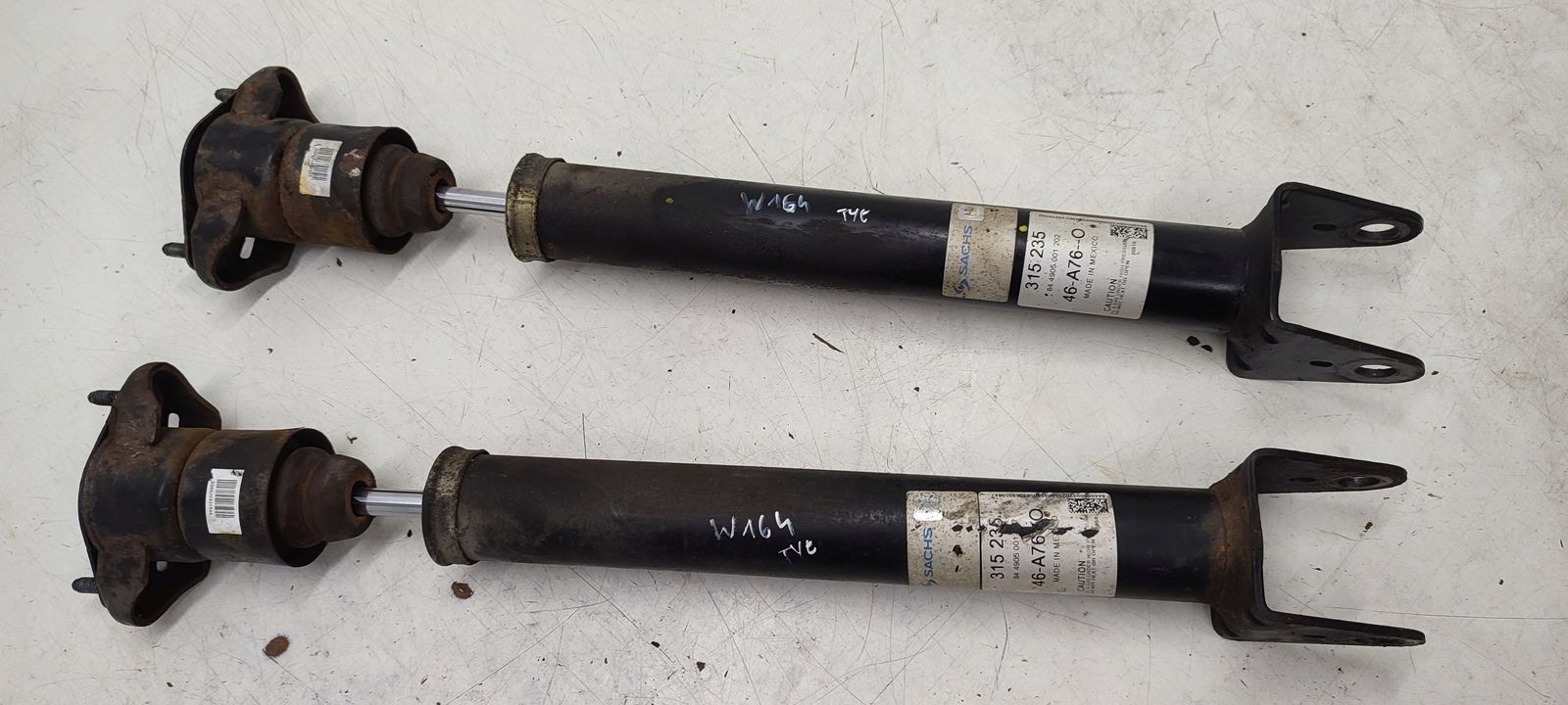 Stoßdämpfer heck hinten para Mercedes W164
