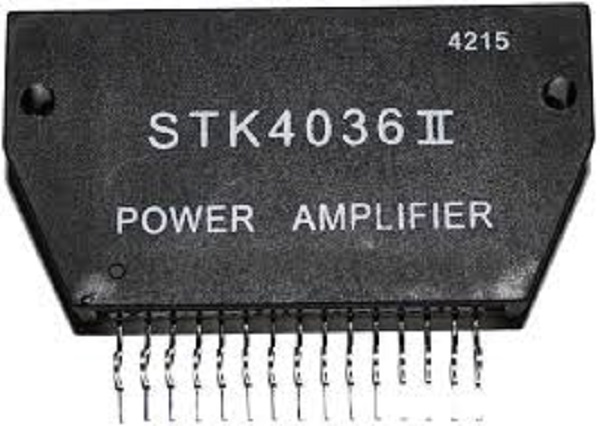 STK4036II HSIP15 УСИЛИВАЕТ МОЩНОСТЬ ЗВУКА 50 ВТ