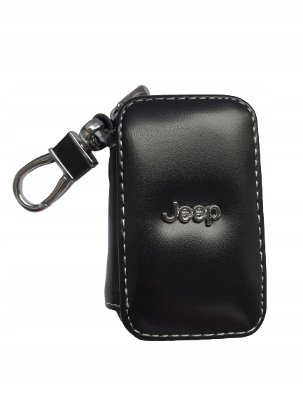 

Piękne Etui brelok na kluczyki Jeep Chrom Skóra