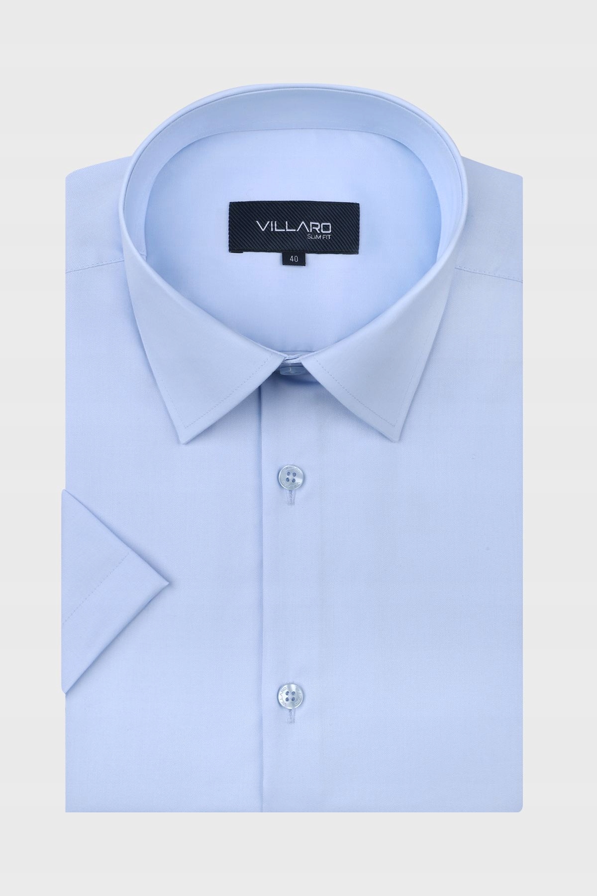 Modrá pánská košile Slim Fit 36-176/182