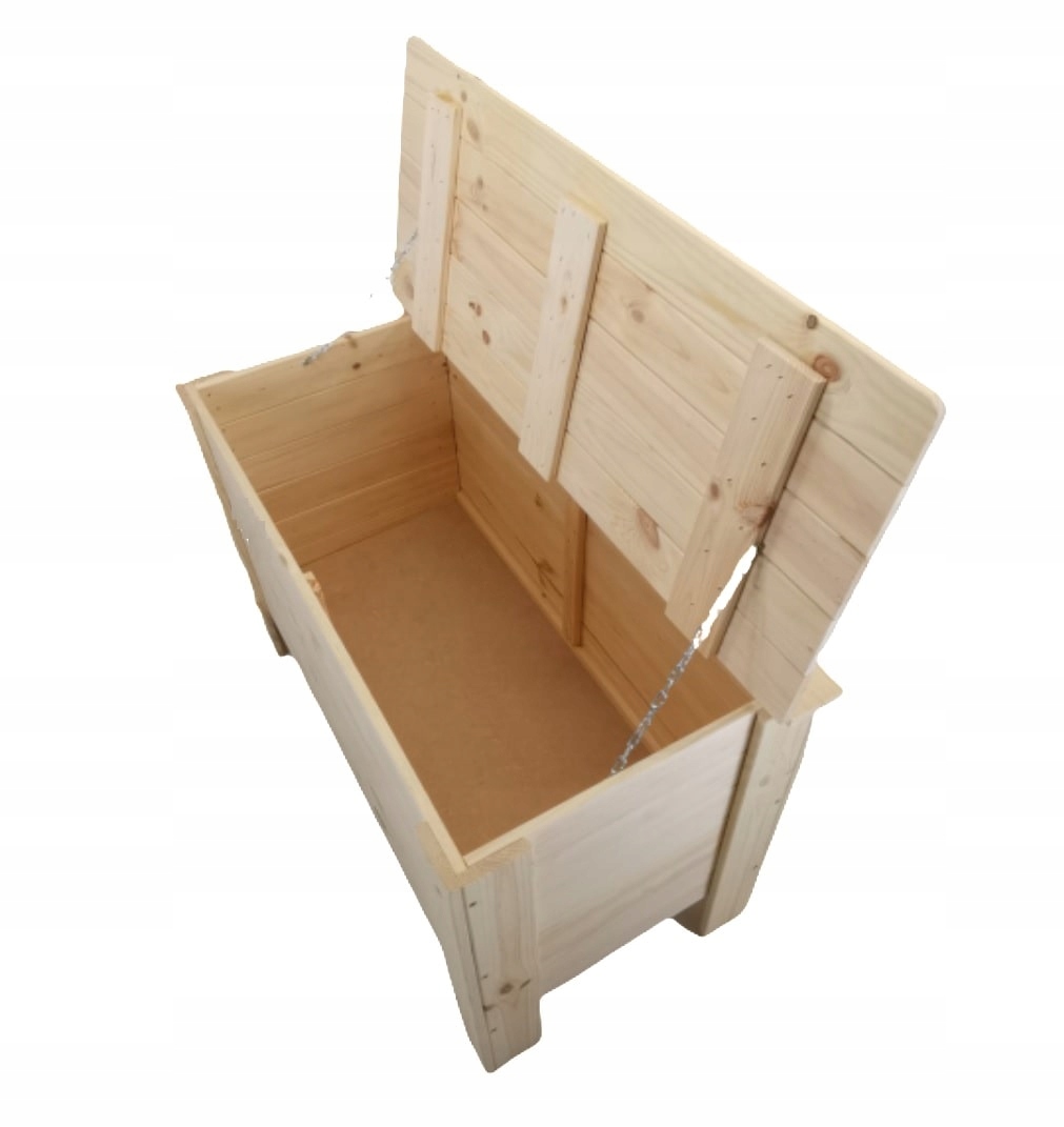 

Skrzynia drewniana ogrodowa Kufer na zabawki 120cm