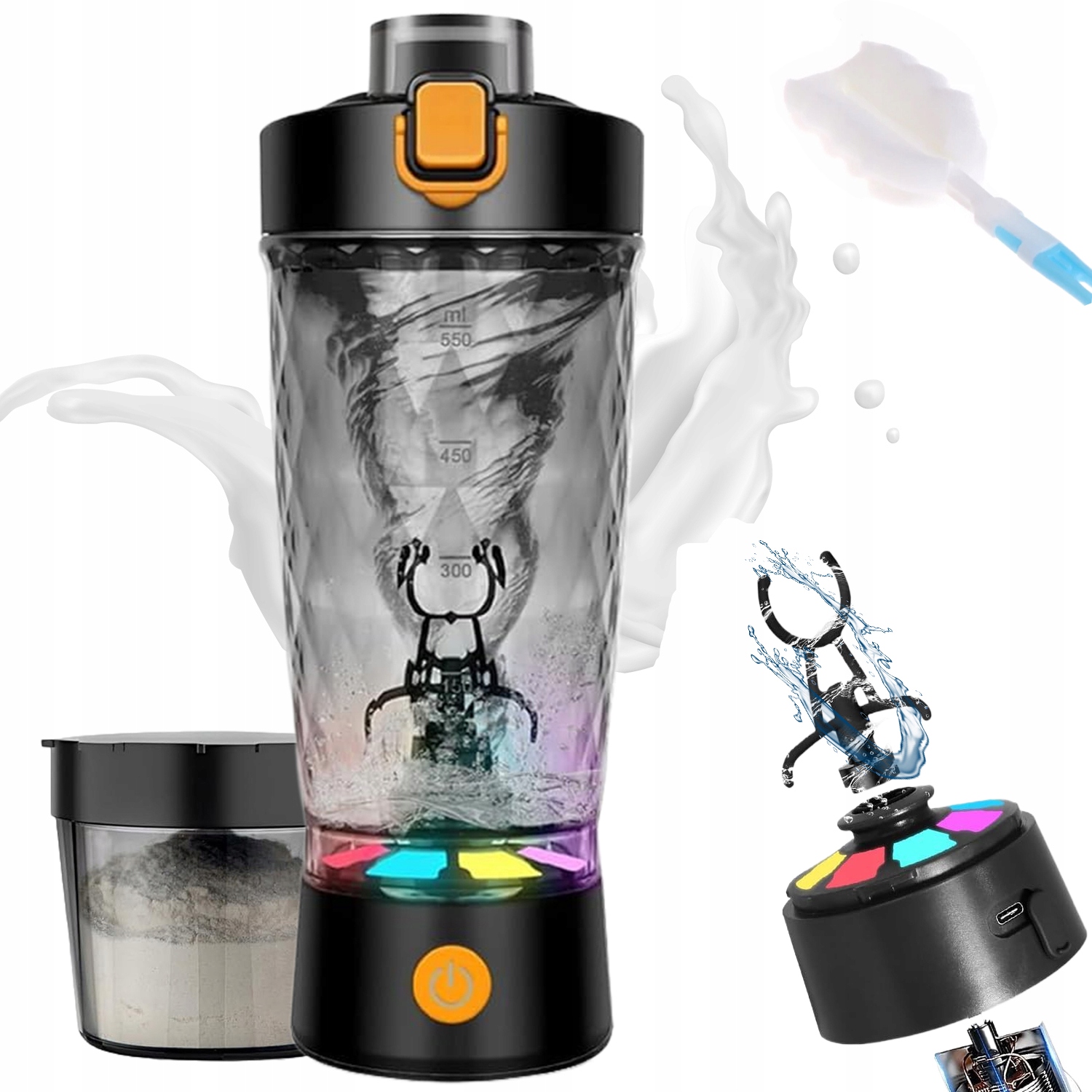 Multifunkční Elektrický Mixér Na Bílky, Mixér Na Shake 550 ML
