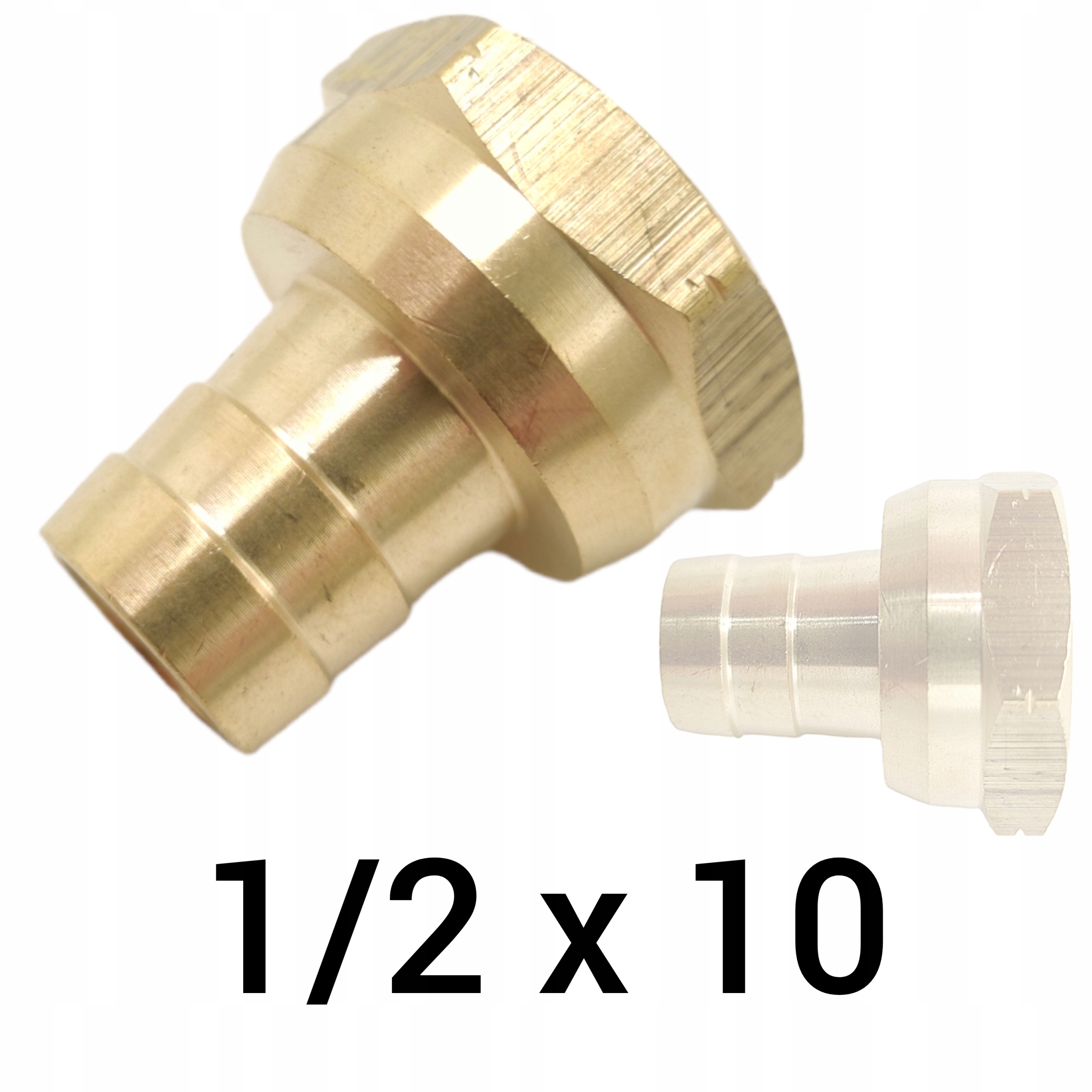 

Złączka Do Węża 1/2 X 10 MM Końcówka Króciec Gw