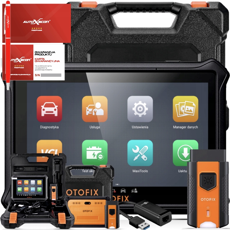 Profesionálny diagnostický nástroj Autel Otofix D1Lite Poľština 2 roky aktualizácií!