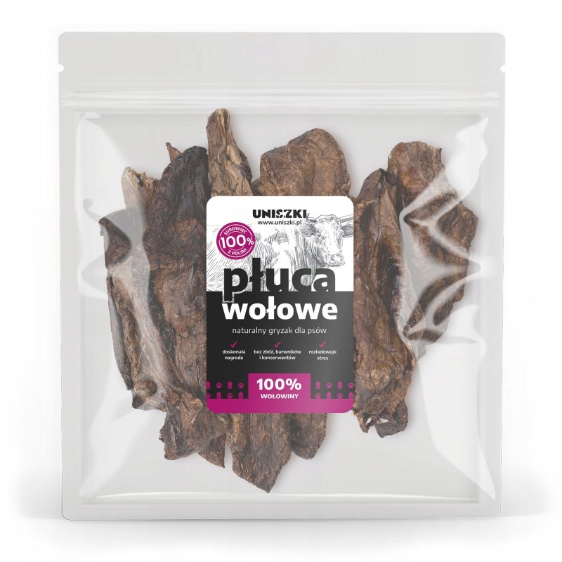 Uniszki Hovězí plíce 500 g