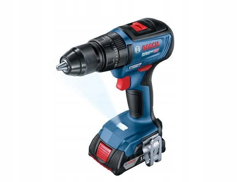 Wiertarko-wkrętarka udarowa Bosch Professional Gsb 18V-50 2ah 5Ah 2x Aku