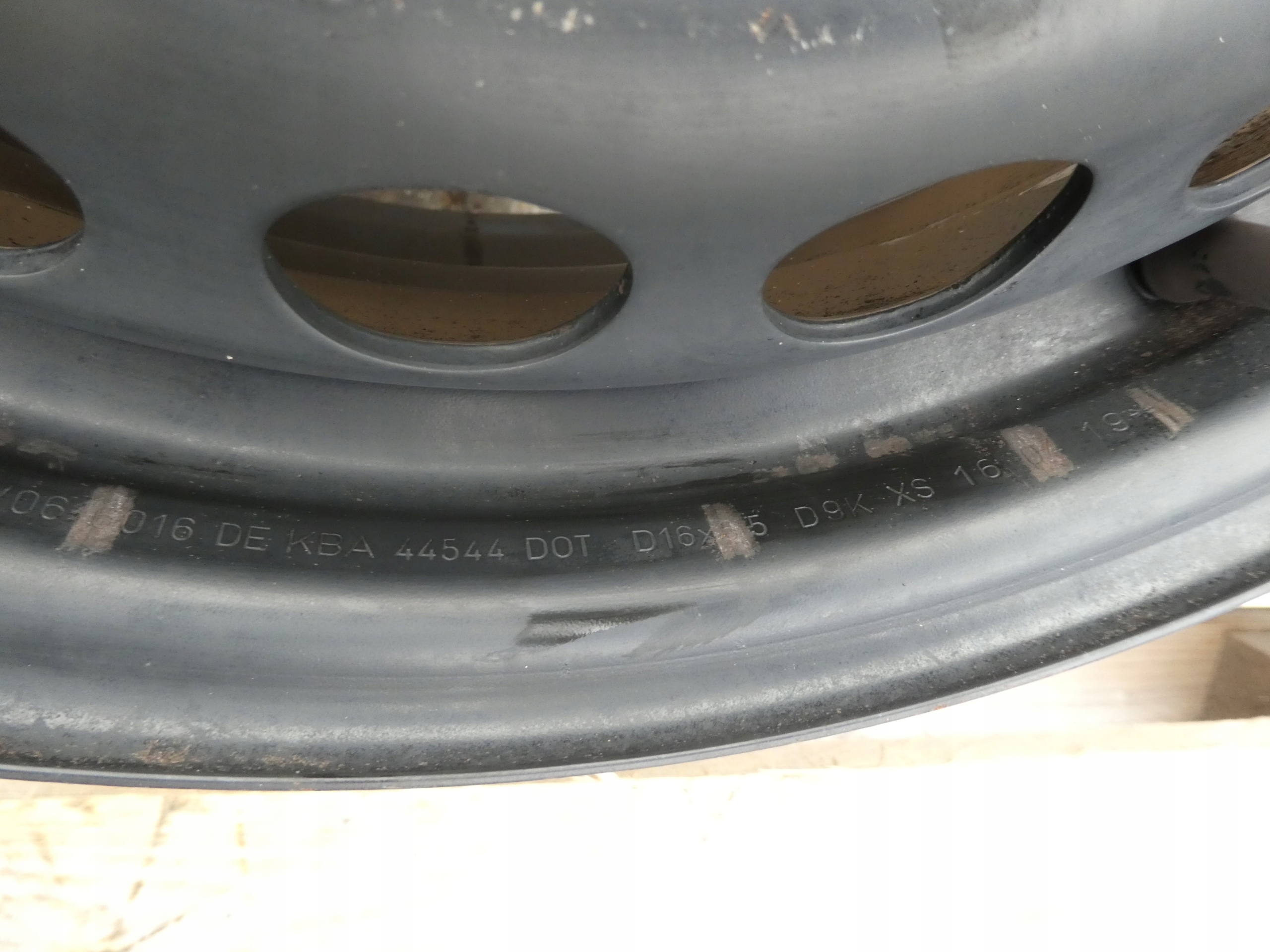VW T5 CERCHI FERRO 7H0601027D 6.5JX16 ET51