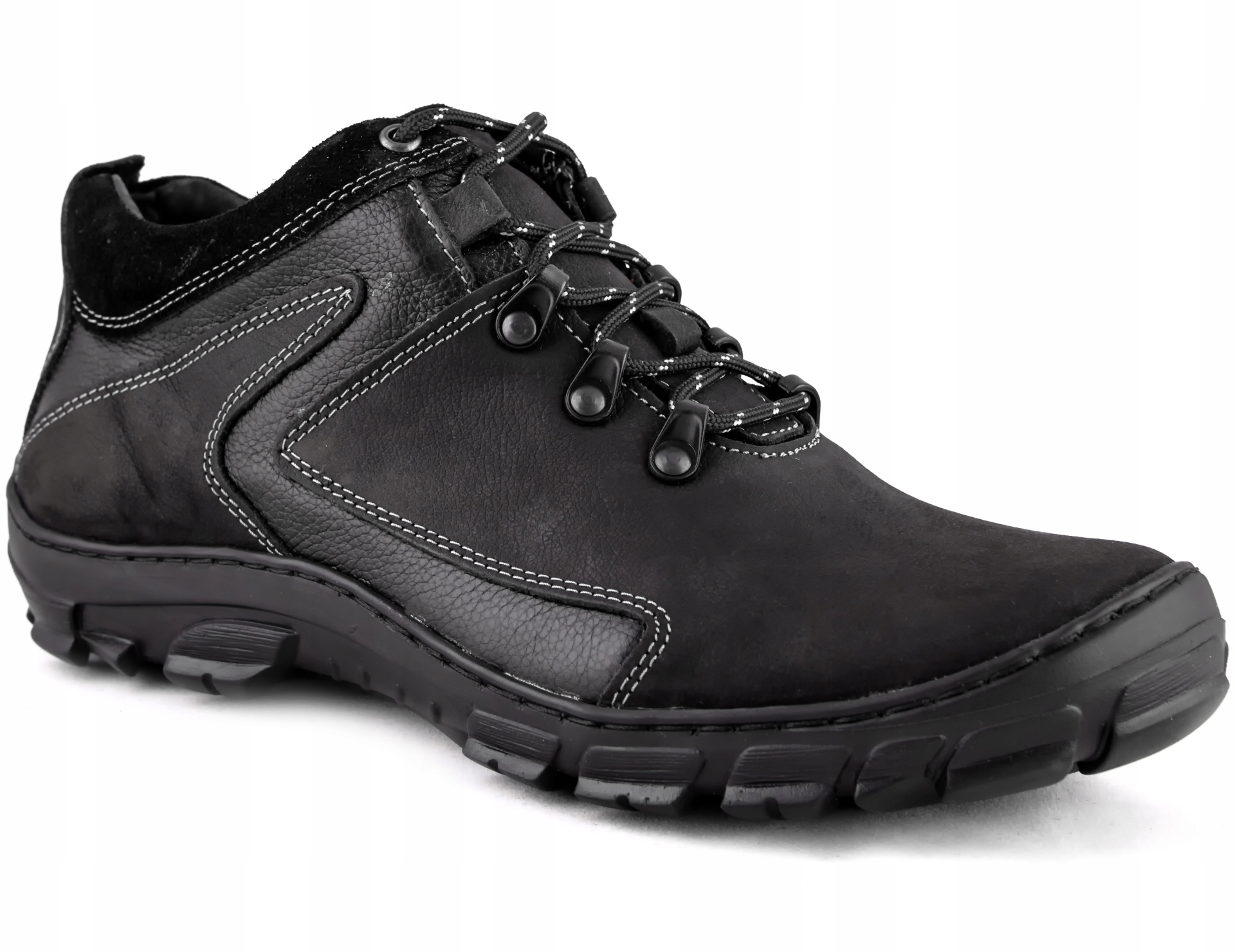 

Buty męskie zimowe Polskie trekkingowe skórzane 41