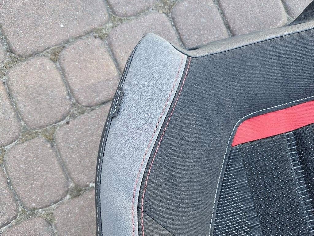 Oparcie Blende Abdeckung SITZ Halbleder gabka + mata Hitzung Gurten Opel Mokka B